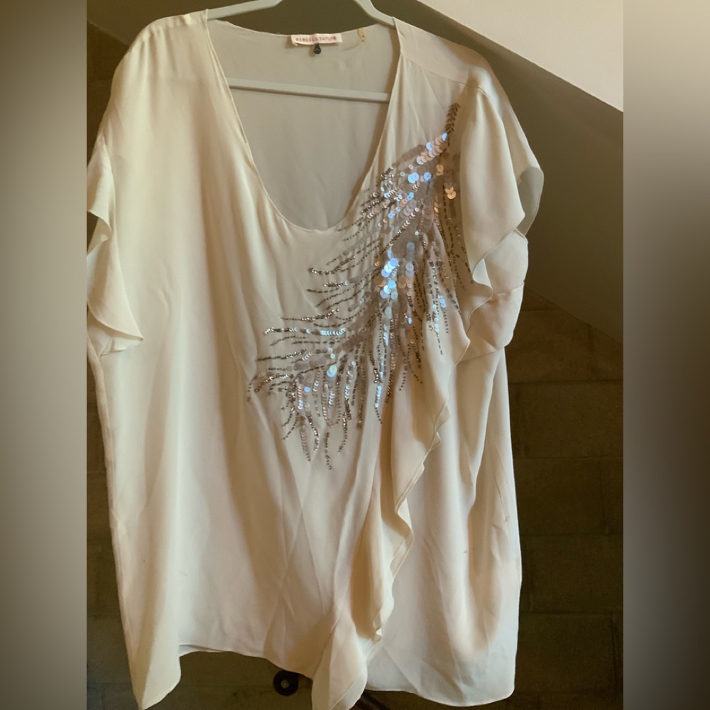 Rebecca Taylor silk blouse sz s